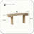 66 Inch Extra Wide Real Wood Veneered Console Table, Minimalist Design For Entryway And Living Room, Distressed Oak Finish-1747860340