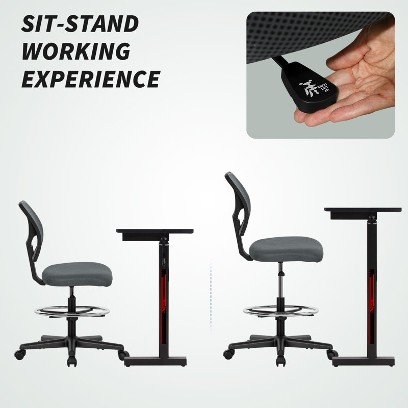 Polyester Drafting Chair