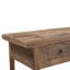 Console avec tiroirs, bois