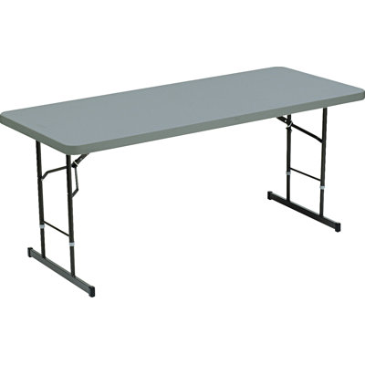 Indestruc-Tables Too™ Rectangular Adjustable Folding Table