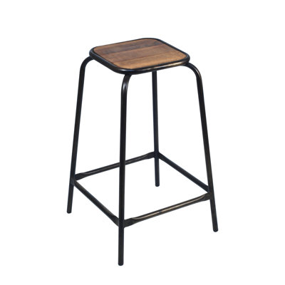 Bowersville Solid Wood Bar Stool