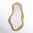 Jhada Solid Wood Asymmetrical Bathroom Wall Mirror
