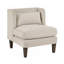 Fauteuil d'appoint moderne sans accoudoirs 27,5 po Elodie-172668060