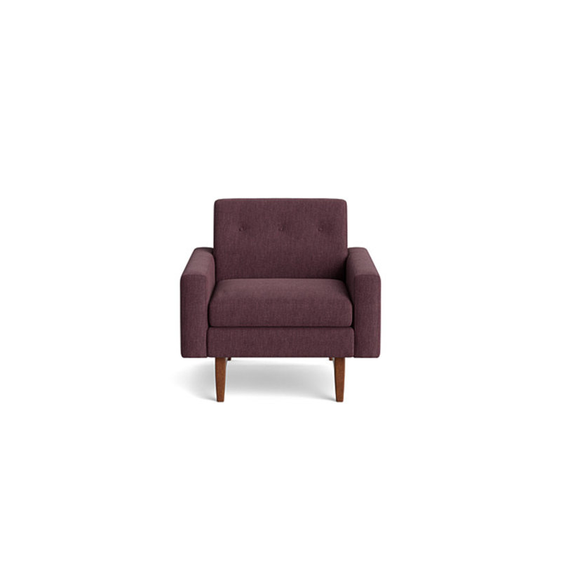 Tyler Chair, Performance Weave - Aubergine