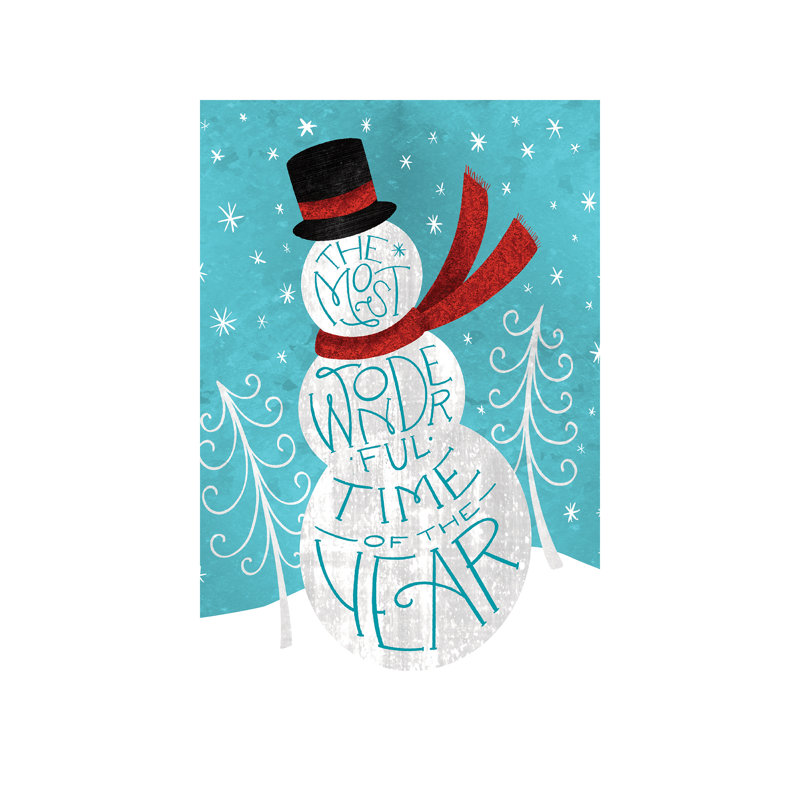 Brilliant Shiny Christmas by Richelle Garn - Wrapped Canvas Print, 66.04 cm H x 45.72 cm W x 1.91 cm D