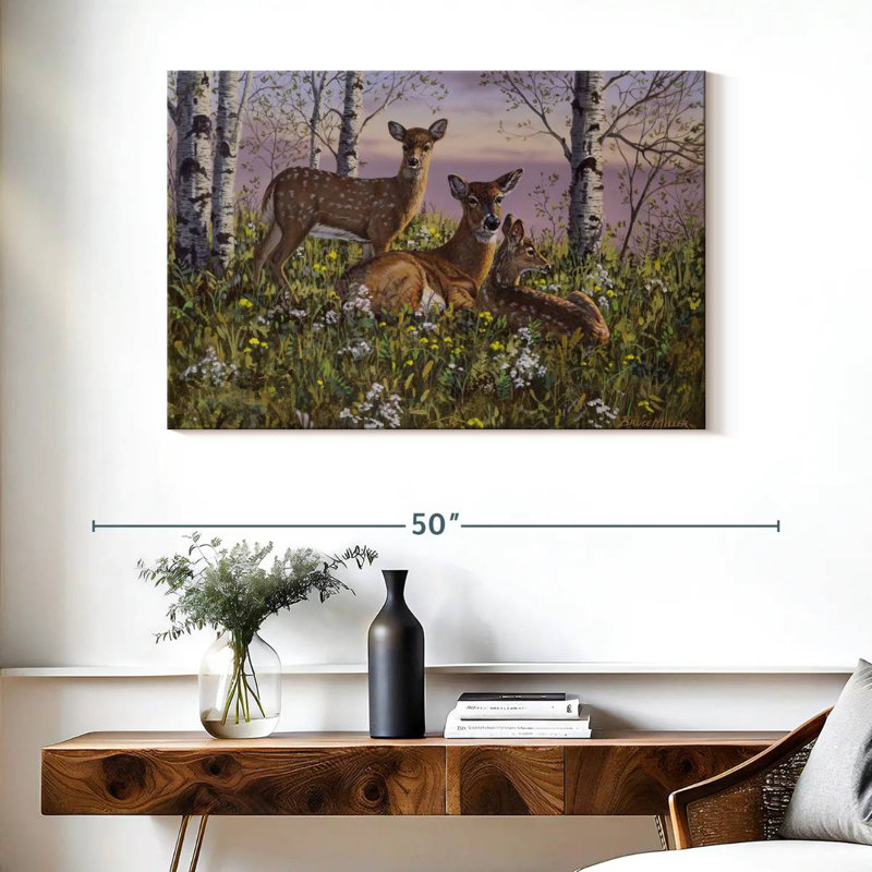 Spring Twins, 26" H x 39" W