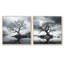 «Stormy Grays Tree Emotion», 2 pièces-220547508-220547504