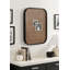 Panneau rectangulaire arrondi en rotin-123433470