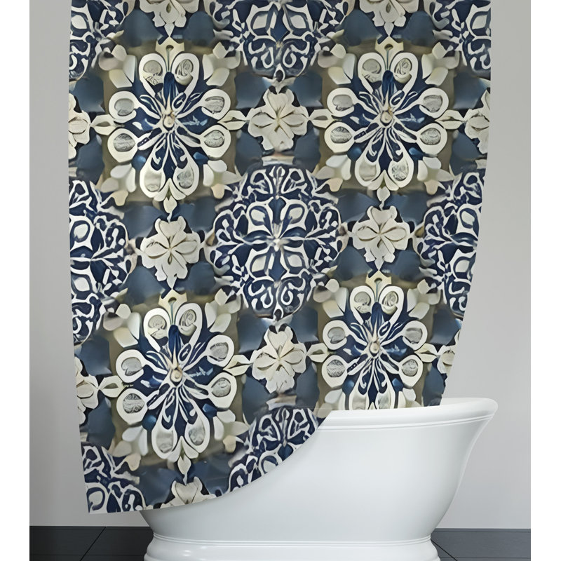 Rideau de douche Crae, H 72 po x l 70 po