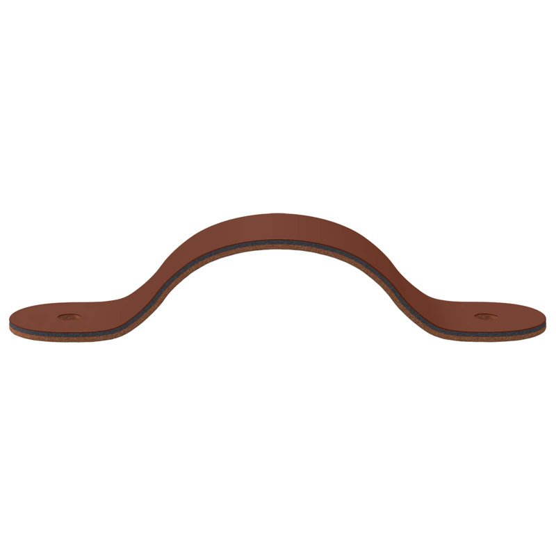 Vidaxl Cabinet Handles Wall-Mounted Brown PU Hardware Storage Accessories