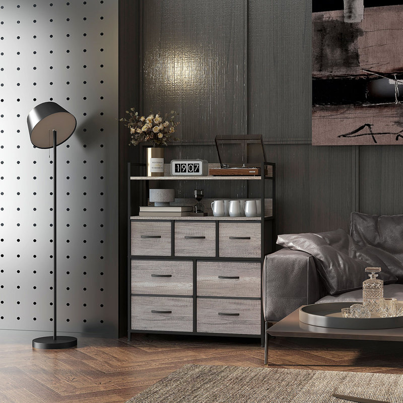 Oruntha 79cm W 7 - Drawer Chest of Drawers