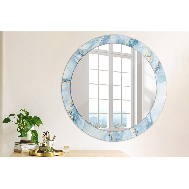 Huldar Glass Flat Wall Mirror