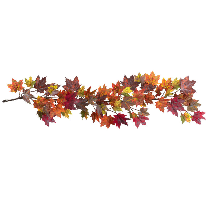 60'' in. Faux Maple Garland