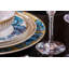 Gold Exotic Porcelain Salad/Dessert Plate