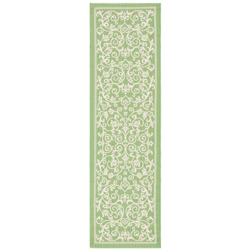 Galena Performance Floral Indoor/Outdoor Area Rug, Runner 2'3" x 10'