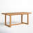 Modica Solid Wood 6 Piece Dining Set