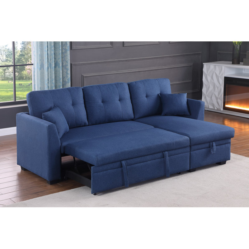 Navaeh Sleeper Sofa, Blue