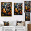«Blue Music» de Harlem en couleur pastel - art mural Harlem Renaissance-1737388416-1786422261