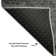 Premium Machine Washable Prisco Charcoal Rug