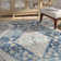 Christa Oriental Navy Area Rug