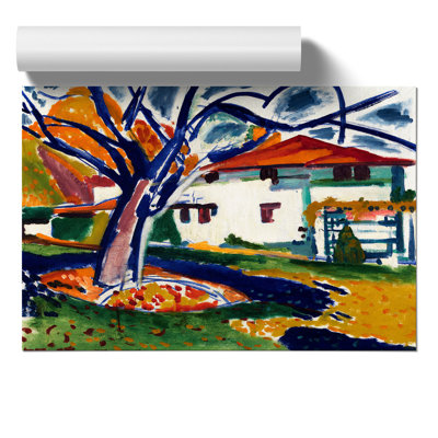 Blue Trees by Henry Lyman Sayen - Frameless Print