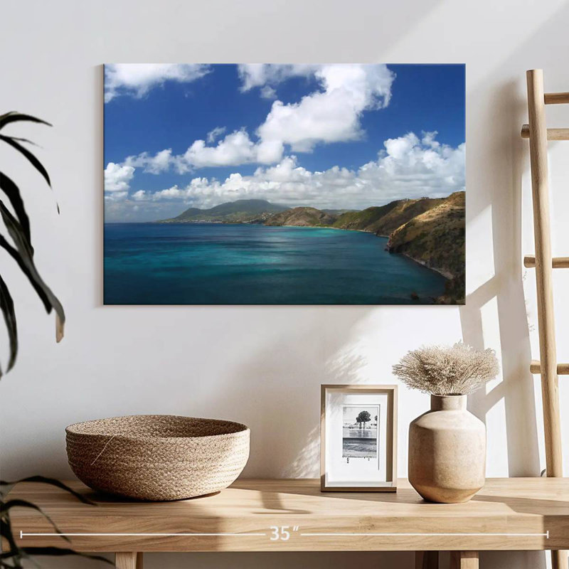Nicci Saint Kitts Coastline, H 16 po x l 24 po