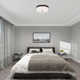 Flaire 3 Light Fabric Flush Mount