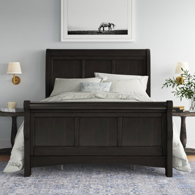 Angastina Wingback Bed
