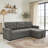 86'' Upholstered Pull-Out Sofa Bed