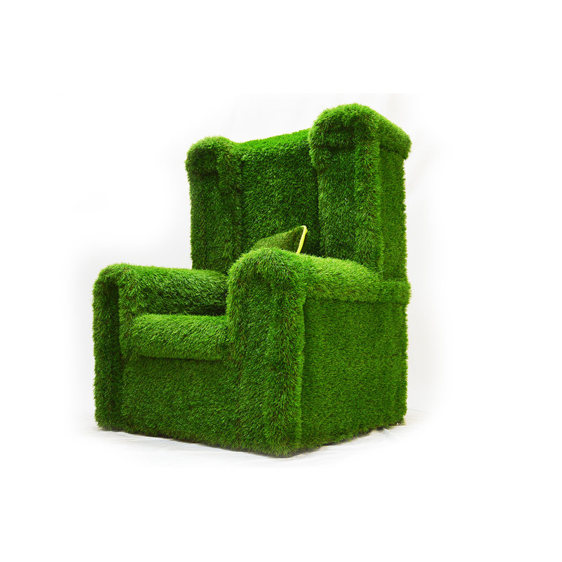 Nalah Oak Outdoor Lounge Chair