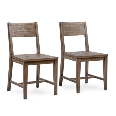 Ollie Dining Chair Set Of 2 Brown