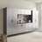 Astro Series 32 In. W X 79 In. H X 20 In. D Metal Wall Mounted Storage Cabinet