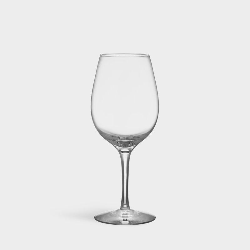 Grand paquet de 2 Merlot Wine, Verre à vin sans pied