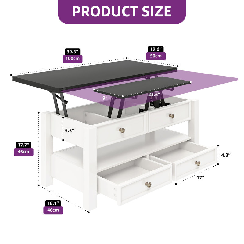 Lift Top Coffee Table
