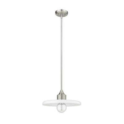 Luminaire suspendu géométrique unique à 1 lumière Jamyla