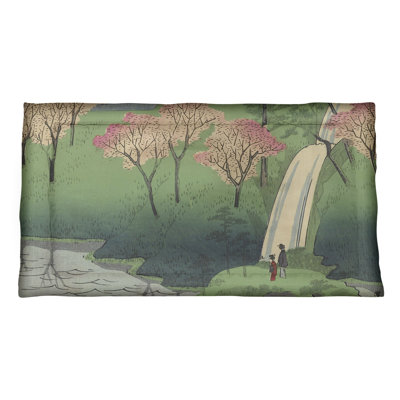 Taie décorative Utagawa Hiroshige Chiyogaike