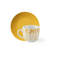 Dripping pack of 6 pieces of coffee cups w/saucers