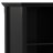 Acadian 57"W Solid Wood Transitional 8-Cube Storage Sofa Table with Grooved Side Panels and Tapered Legs