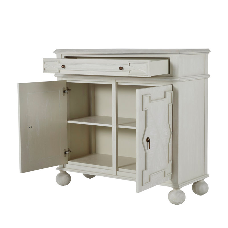 Ezekiel 2 - Door Accent Cabinet, Cerused Ash