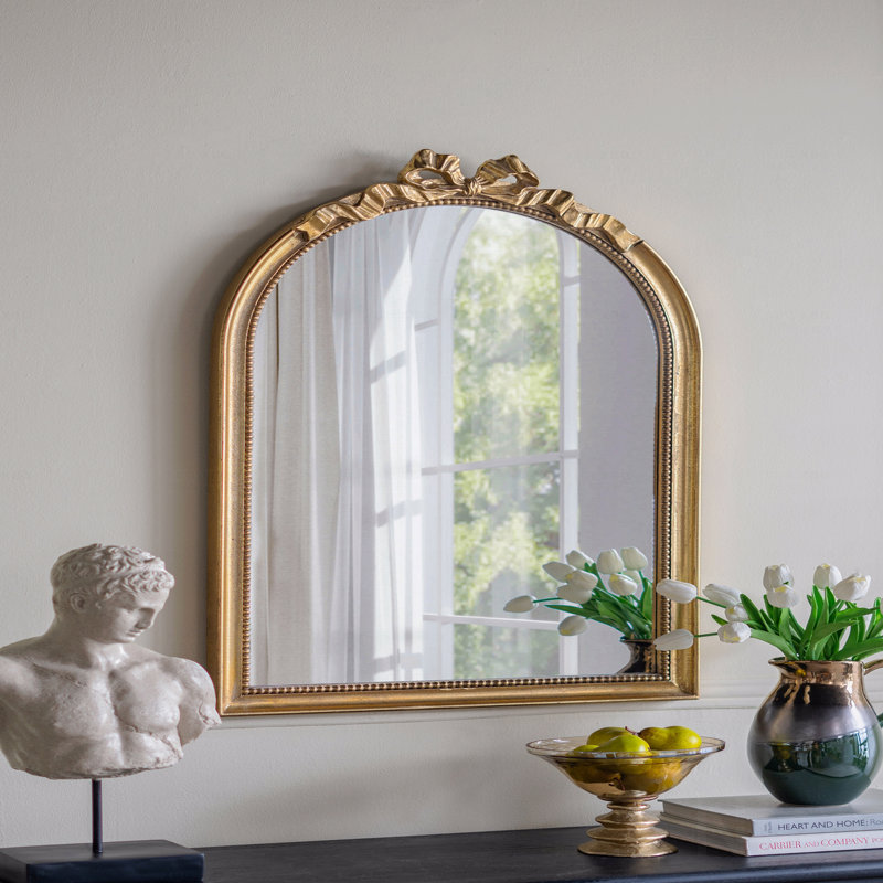 Miroir arqué de style baroque 23,6 "x 37,3"