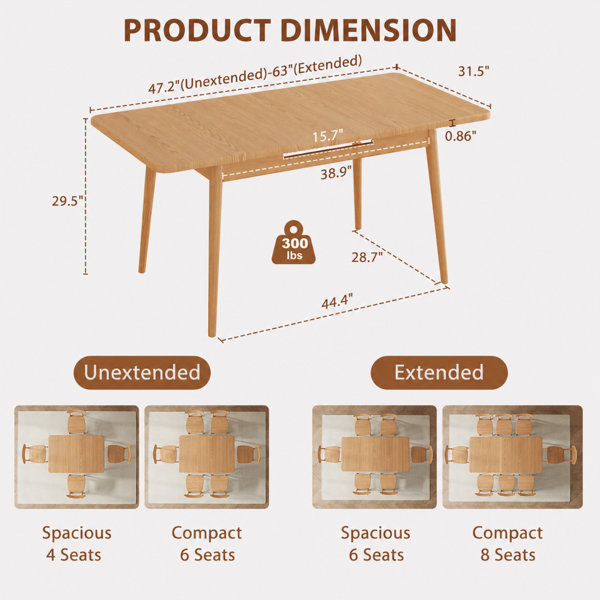 Dimensions du produit