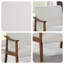 Chaise d'appoint Mid-Century moderne - Revêtement en laine et structure en bois