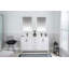 Ensemble de meuble-lavabo double 59 "avec miroir Claritha-1127871945