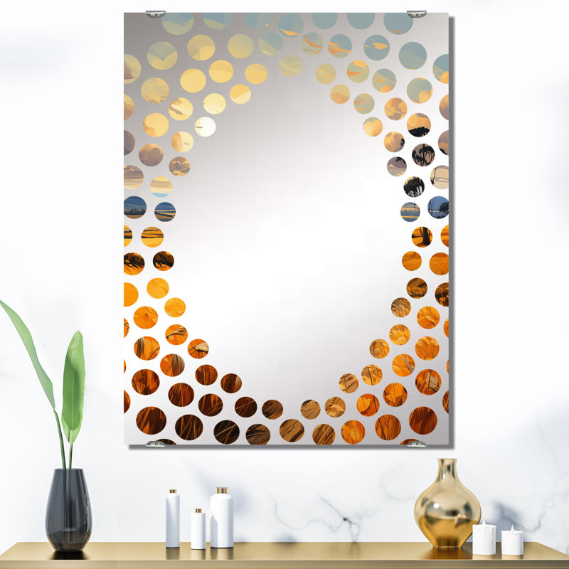 Walczak - Miroir mural romantique grand paysage MIR135911, 40 po x 30 po