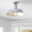 Plafonnier semi-encastré 1 lumière 14 po-1016269599