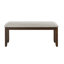 Banc rembourré Anoki Chenille