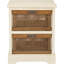 Commode de rangement 2 tiroirs Charlette