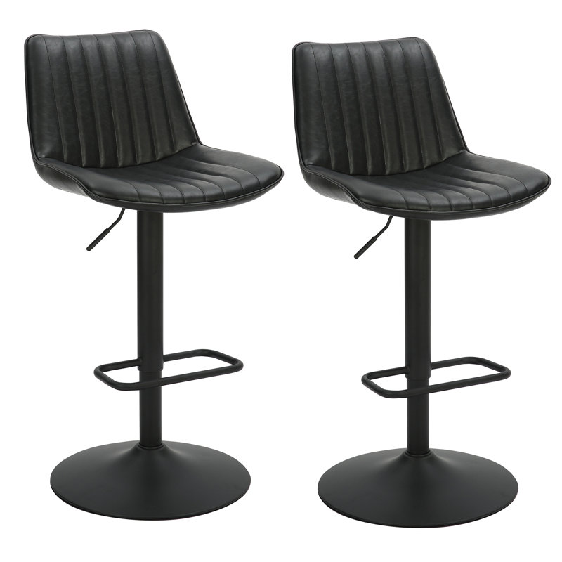 Tabouret Byerly, Noir