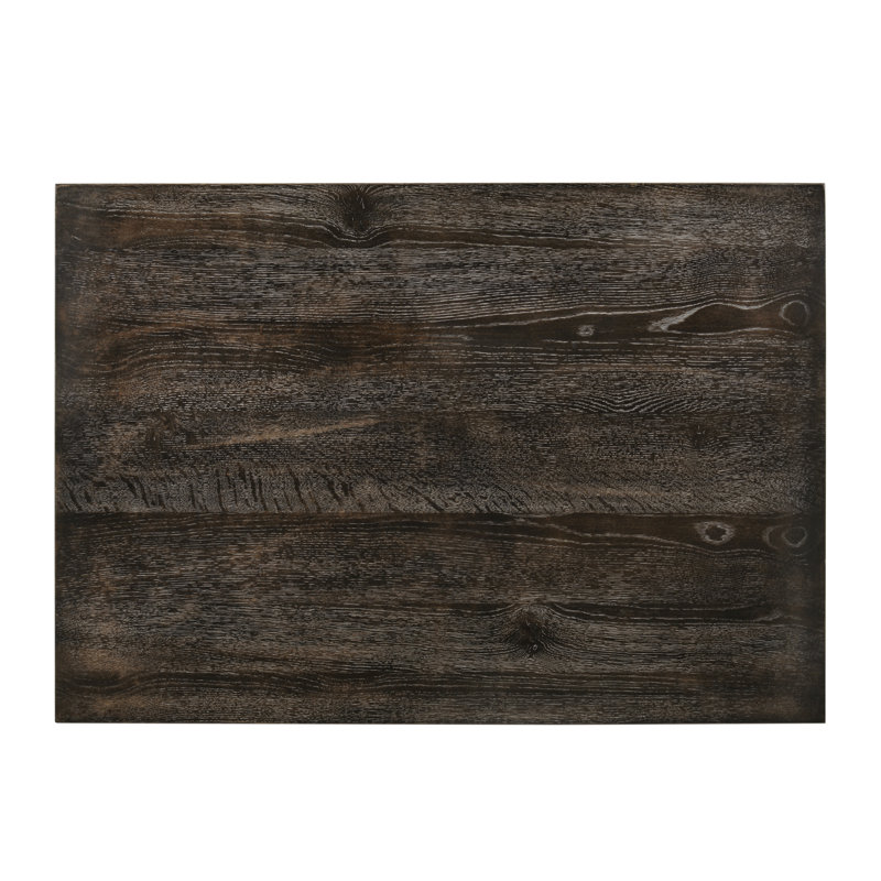 Weathered Gray Finish Counter Height Table