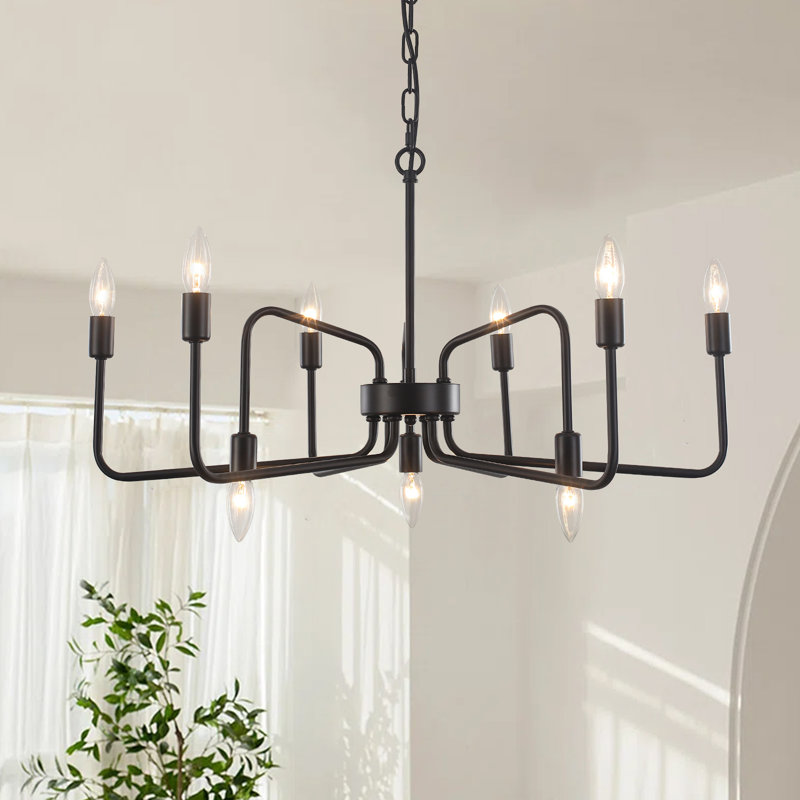 9-light Dimmable Classic / Traditional Chandelier